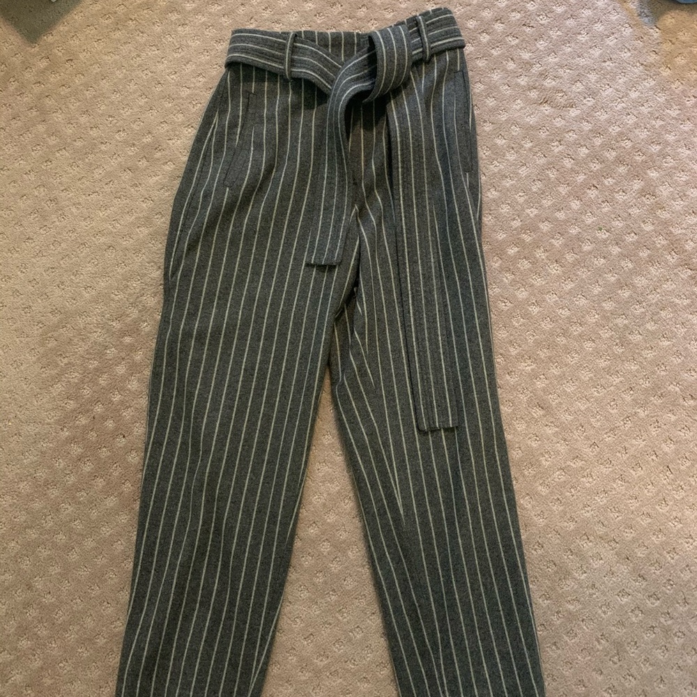 Wilfred Pin Stripe Tie Pants - Picture 2 of 4